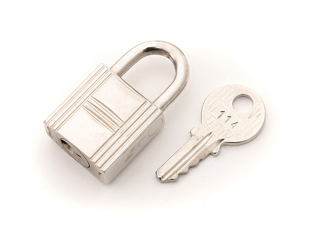 HERMES エルメス ピコタンロックPM エトゥープ SV シルバー金具 □P刻