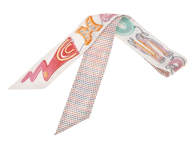 HERMES エルメス ツイリー Chevaloscope Neon シュヴァ