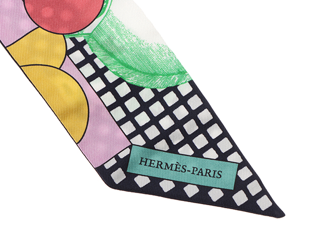 HERMES エルメス ツイリー CAVALIER EN FORMES 064008S キャバン  