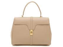 CELINE セリーヌ 2WAYバッグ クラシック16 ベージュ カーフ 187373BEY【472】YK