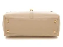 CELINE セリーヌ 2WAYバッグ クラシック16 ベージュ カーフ 187373BEY【472】YK