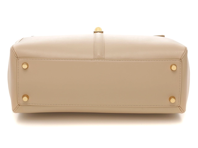 CELINE セリーヌ 2WAYバッグ クラシック16 ベージュ カーフ 187373BEY【472】YK