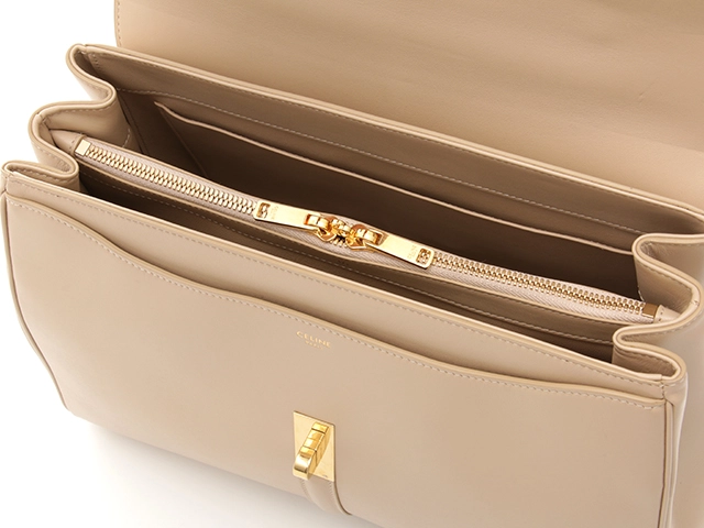 CELINE セリーヌ 2WAYバッグ クラシック16 ベージュ カーフ 187373BEY【472】YK