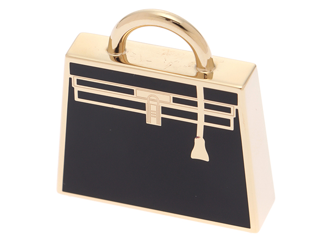 HERMES エルメス ケリー キュリオジテ チャーム ラッカー メッキ  