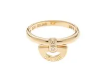 CELINE　 セリーヌ　 リング　K18ゴールド　ダイヤモンド0.03ct　 重さ約3.0g　サイズ＃11.5号  【472】YN