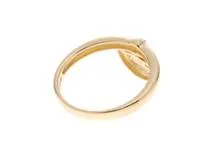 CELINE　 セリーヌ　 リング　K18ゴールド　ダイヤモンド0.03ct　 重さ約3.0g　サイズ＃11.5号  【472】YN