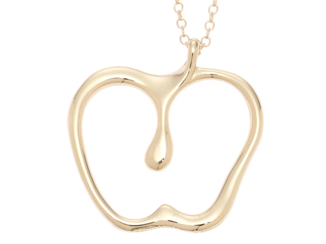 TIFFANY&CO ティファニー アップル ネックレス K18イエロー TIFFANY&CO ティファニー アップル ネックレス K18イエロー