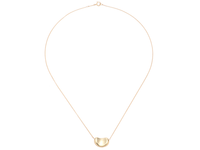 TIFFANY＆CO ティファニー ビーン ネックレス K18 イエロー