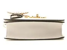 MIU MIU ミュウミュウ ビジューチェーンショルダーバッグ レザー