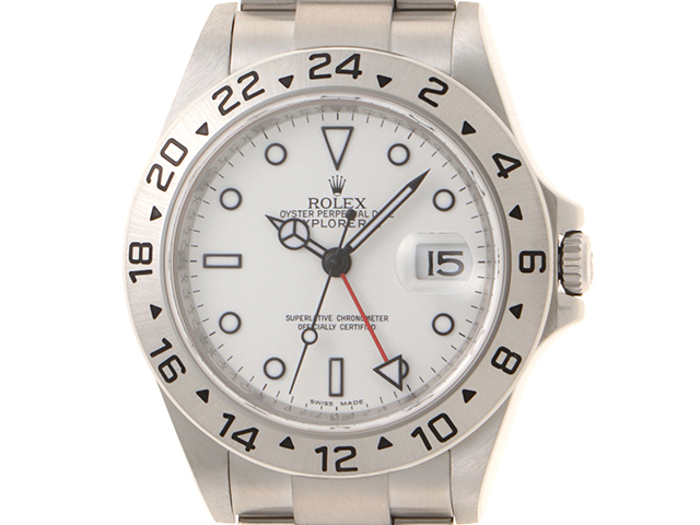 M番2008 ROLEX ロレックス エクスプローラーⅡ 16570 SS