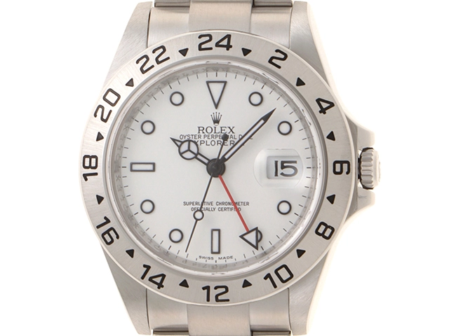 M番2008 ROLEX ロレックス エクスプローラーⅡ 16570 SS