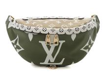 LOUIS VUITTON ルイヴィトン ウエストバック バムバック  モノグラム・ジャイアント カーキ/クレーム M44611【472】YK