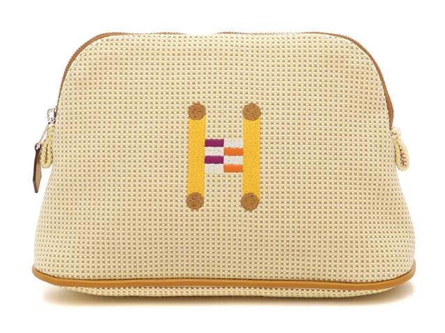 Hermès エルメス クレイジーH ボリードポーチMM シトロン