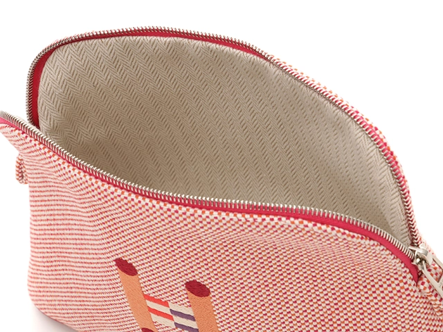 HERMES　エルメス　クレイジーＨ　ボリードポーチミニ　オレンジ／フランボワーズ　シルバー金具【430】2143000718921