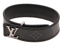 LOUIS VUITTON　ルイ・ヴィトン　ブレスレット・LVスリム モノグラム・エクリプス　M6456E【431】2143000720016