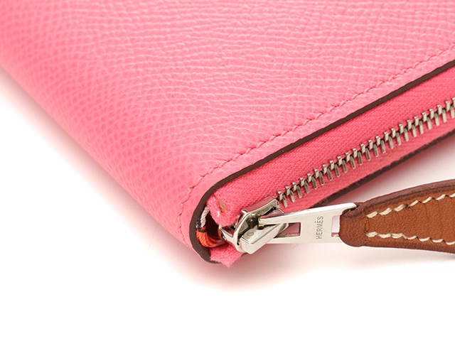 HERMES　エルメス　アザップ　シルクイン　ローズアザレ　X刻印　シルバー金具【430】2143000720498