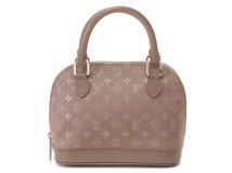 LOUIS VUITTON　ルイヴィトン　リトル　アルマ　モノグラム・サテン　ベージュ　M92147【472】YI