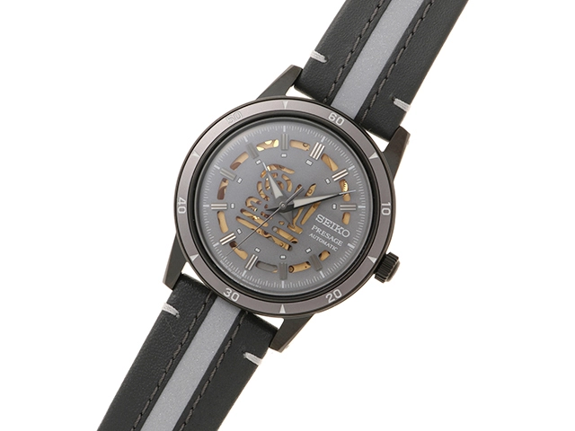 SEIKO　セイコー　プレザージュ　所ジョージの世田谷ベースコラボモデル　SARY259　 ステンレス/革　970本限定　男性用自動巻時計【473】