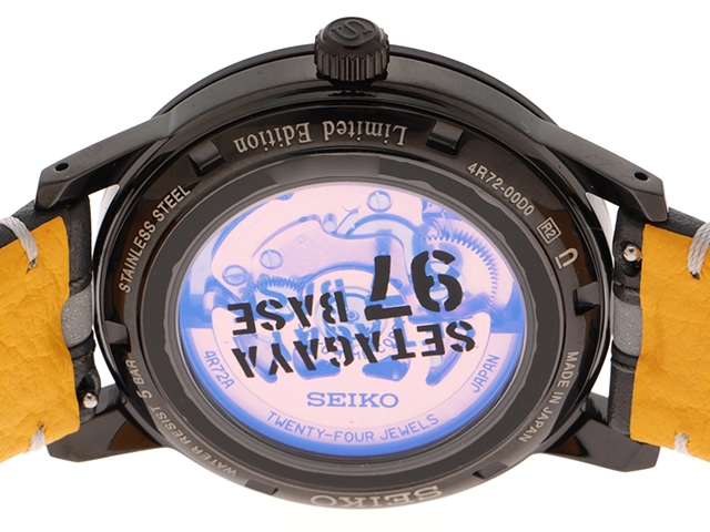SEIKO　セイコー　プレザージュ　所ジョージの世田谷ベースコラボモデル　SARY259　 ステンレス/革　970本限定　男性用自動巻時計【473】