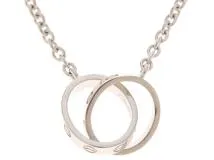 Cartier 　カルティエ 　ネックレス 　ベビーラブ 　K18WGホワイトゴールド　　B7212500　7.5g 【472】AH