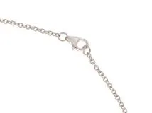 Cartier 　カルティエ 　ネックレス 　ベビーラブ 　K18WGホワイトゴールド　　B7212500　7.5g 【472】AH