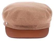 HERMES エルメス 帽子 ヴォーバン・キャップ トワルアッシュ コットン