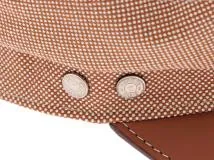 HERMES エルメス 帽子 ヴォーバン・キャップ トワルアッシュ コットン  
