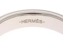 HERMES　エルメス　マイヨンリング　ブラック/SS　52【431】2143000722829