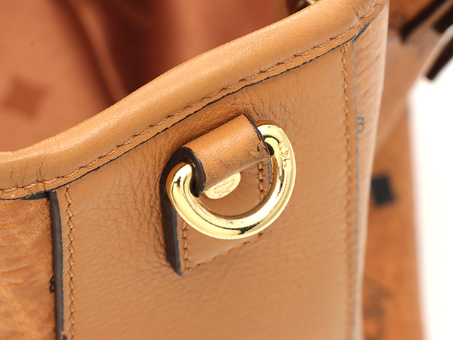 MCM エムシーエム ヴィセトス ハンドバッグ 2WAYショルダーバッグ PVC  