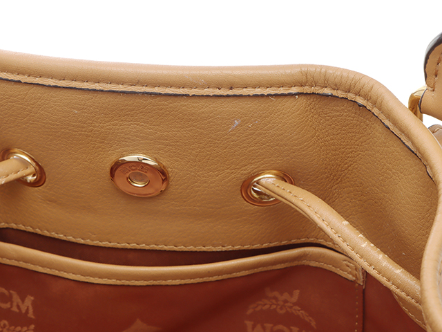 MCM エムシーエム ヴィセトス ハンドバッグ 2WAYショルダーバッグ PVC  