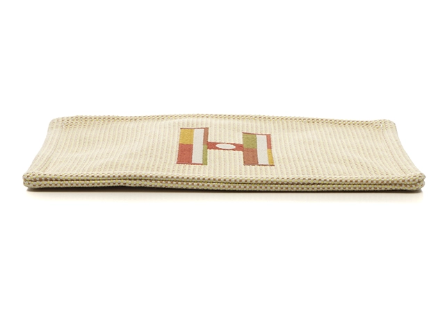 HERMES エルメス フラットポーチ フォーブル・コーナーPM シトロン/オークル【430】2143000723208