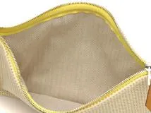 HERMES　エルメス 　フラットポーチ フォーブル・コーナーPM シトロン/オークル【430】2143000723208