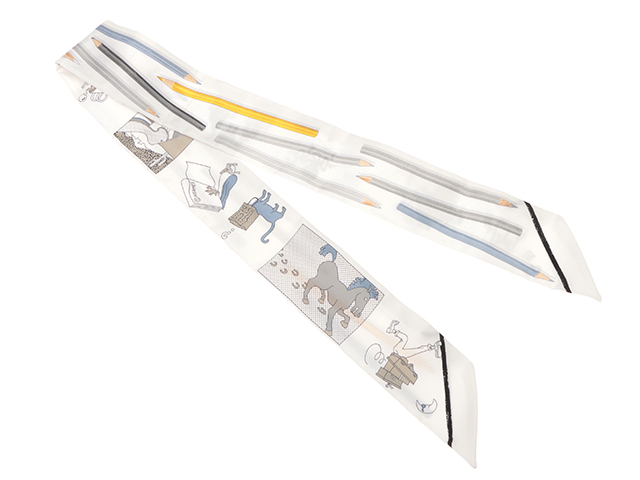 HERMES エルメス ツイリー A VOS CRAYONS ET CARRE LIBRE