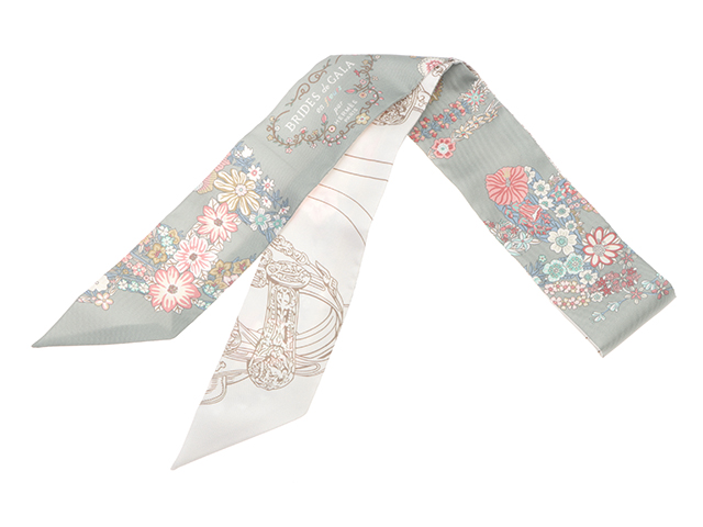 HERMES エルメス ツイリー Brides de Gala en Fleurs ヴェール
