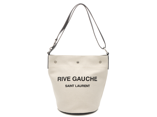 SAINT LAURENT サンローラン リヴゴーシュ バケットバッグ
