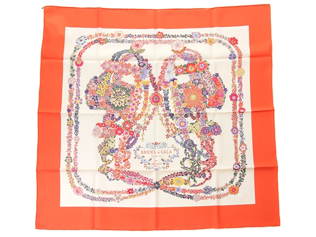 HERMES　エルメス　カレ45　BRIDESｄｅGALA Brides de Gala forever scarf 90 | Hermès Mainland China