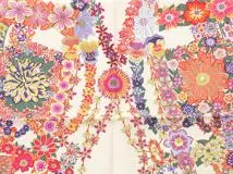 HERMES エルメス カレ90 BRIDES de GALA en Fleurs 004192S