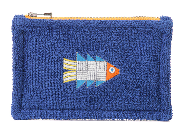 HERMES エルメス アニモー・ナッテ フラットポーチミニ ブルースマルト  