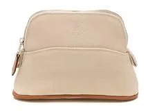 HERMES　エルメス　ボリードポーチ ミニミニ ナチュラル/SV　H103772M 01【431】2143000724267