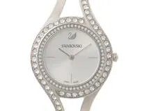 Swarovski ステンレススチール ホワイト文字盤 時計 楽天市場】スワロフスキー（素材（時計ベルト）ステンレス