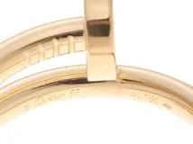 Cartier　カルティエ　ジュストアンクル　 リング　K18イエローゴールド　55号　約7.6g　2143000725325【432】