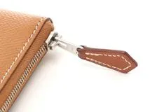 HERMES エルメス　アザップシルクインコンパクト ゴールド/SV　Z刻印【431】2143000725691