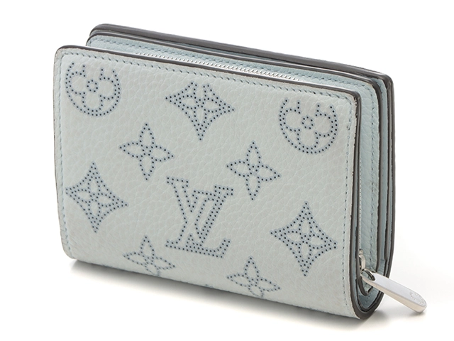 LOUIS VUITTON ルイヴィトン ポルトフォイユ･クレア マヒナ ライトブルー M82330 2143000726193 【432】