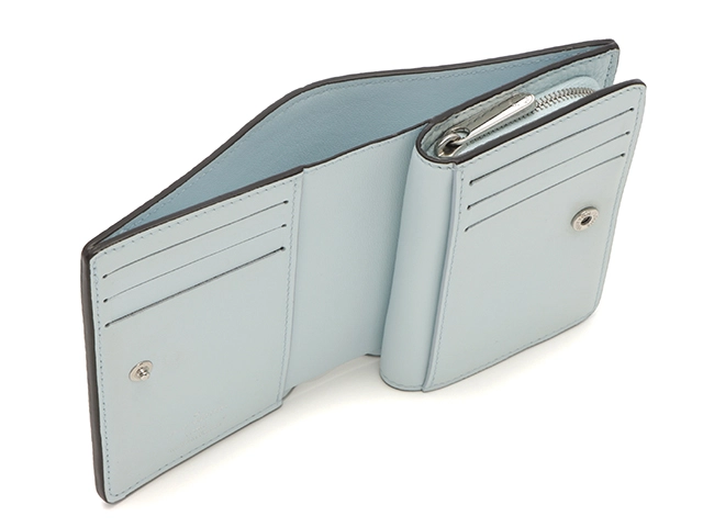 LOUIS VUITTON ルイヴィトン ポルトフォイユ･クレア マヒナ ライトブルー M82330 2143000726193 【432】