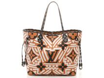 LOUIS VUITTON　ルイ・ヴィトン　LVクラフィティ　トートバッグ　ネヴァーフルMM　モノグラム・ジャイアント　クレーム　M56584　2143000726346　【205】