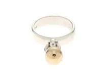 c521美品　ティファニー　NY 2Pダイヤモンド　キーホールリング　約9.5号 パーソナル アクセサリー | Tiffany & Co.