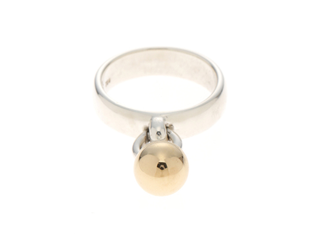 TIFFANY＆CO ティファニー ボールR/SV/YG/5.6g/#11【471】N の