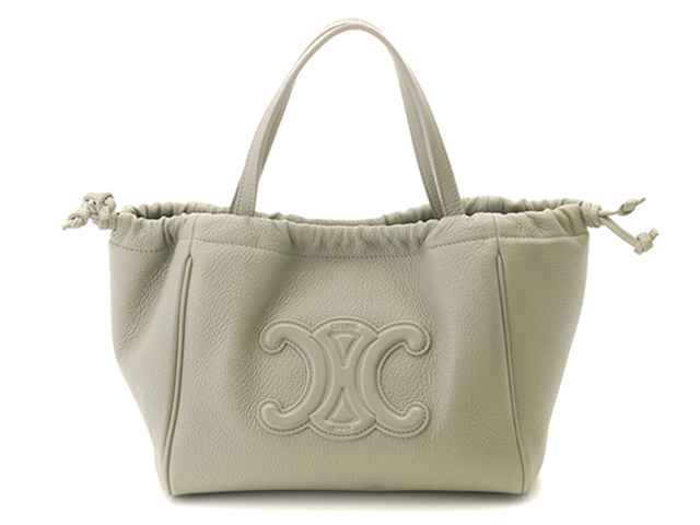 CELINE セリーヌ スモール カバ ドローストリング キュイル