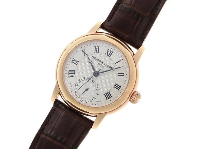 FREDERIQUE　CONSTANT　フレデリック・コンスタント　クラシック　マニュファクチュールデイト　SS/GP　自動巻き　メンズ　腕時計　C