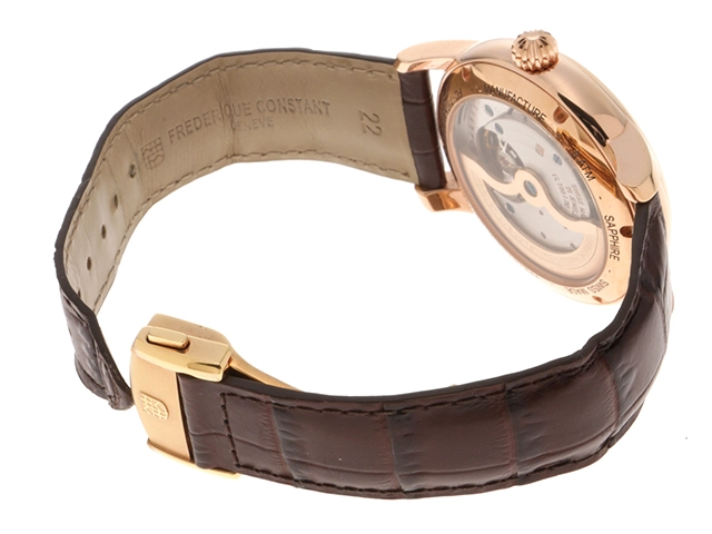 FREDERIQUE　CONSTANT　フレデリック・コンスタント　クラシック　マニュファクチュールデイト　SS/GP　自動巻き　メンズ　腕時計　C